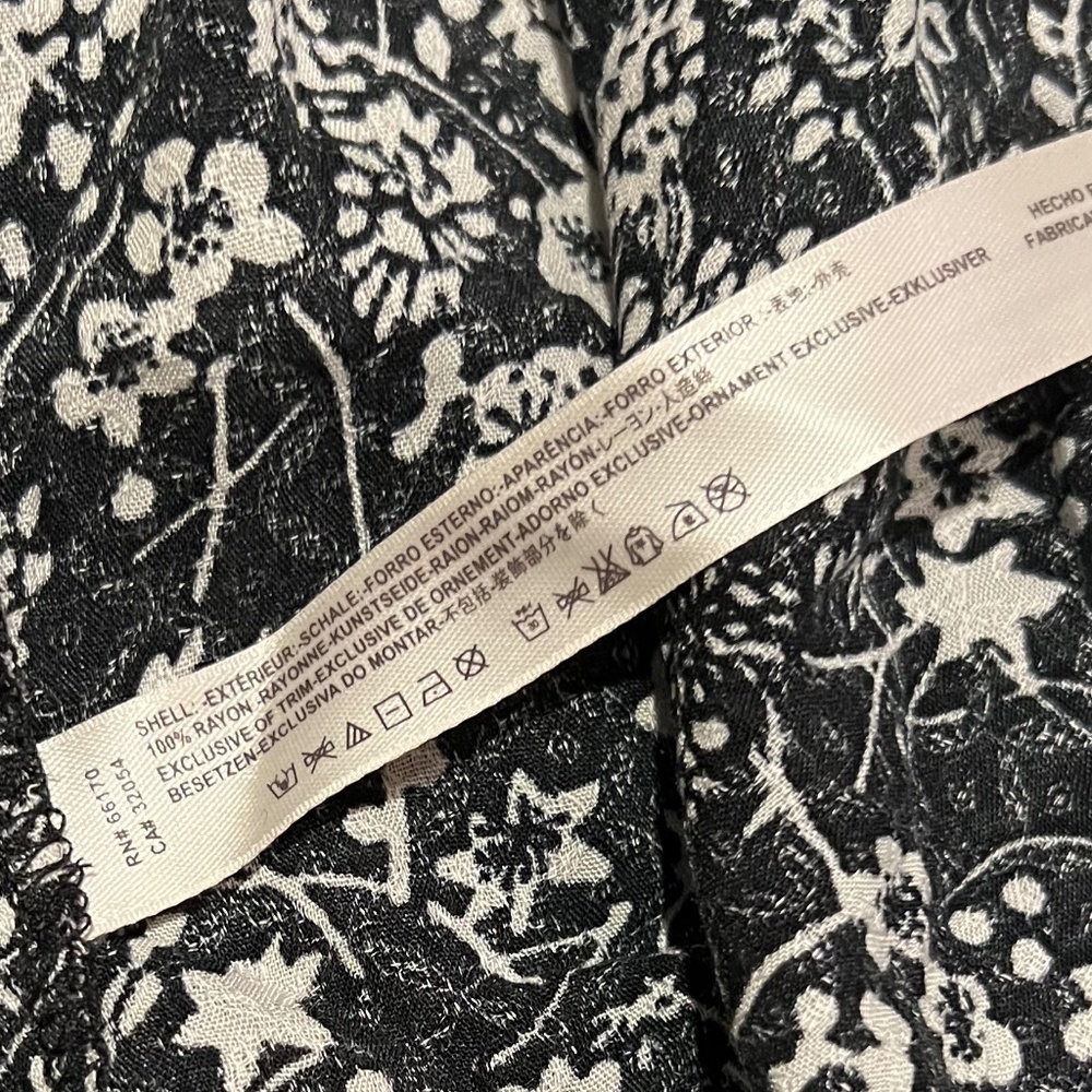 Intimately Free People Black Kora Floral Printed Woven Cami Tank Adjust Straps - Picture 7 of 12